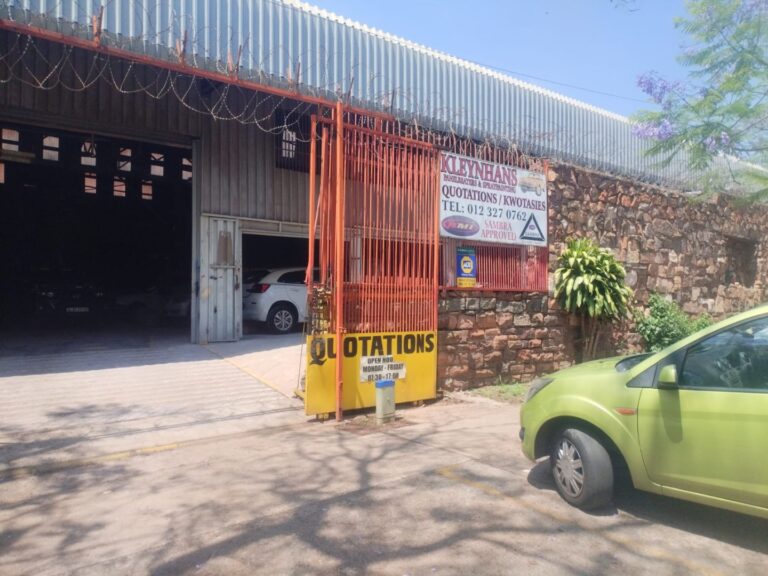 FOR SALE: INDUSTRIAL WORKSHOP – PRETORIA WEST